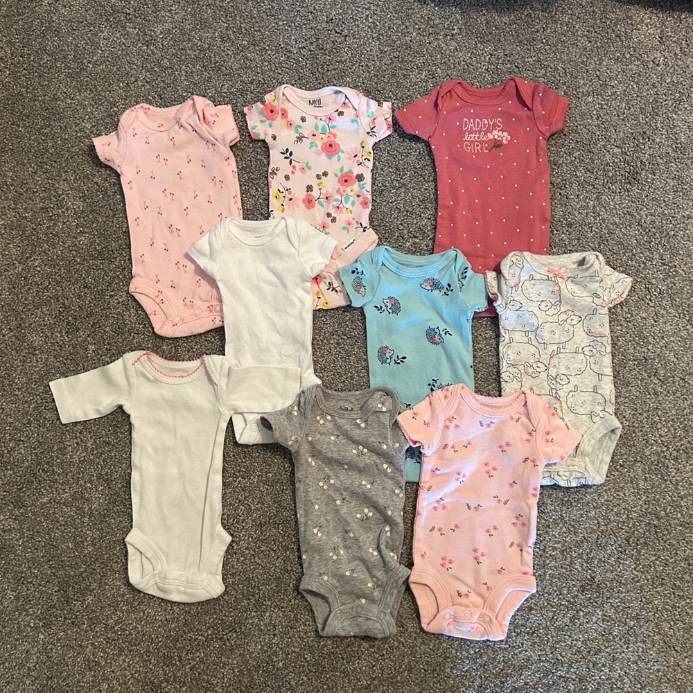 Preemie onesies